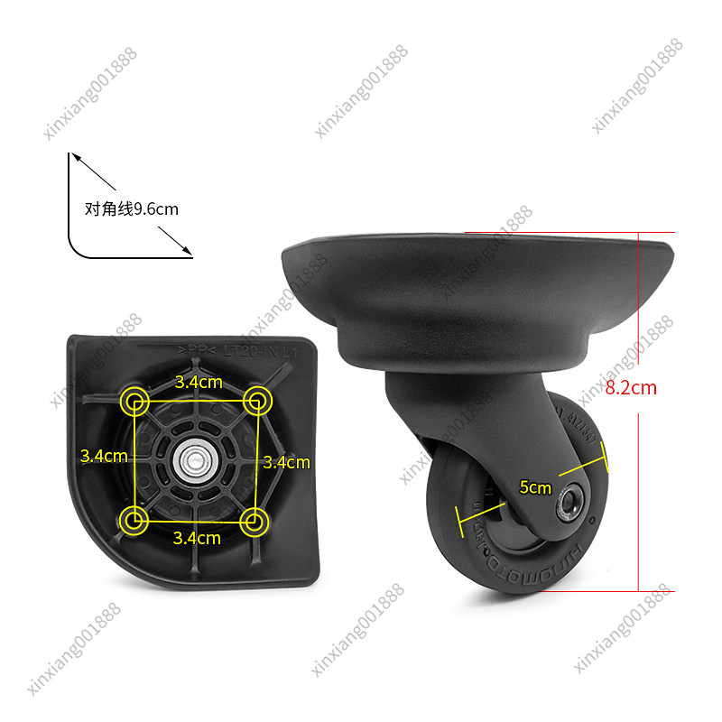 Luggage Wheel Replacement - Kółka zamienne do walizek Samsonite LT20-1N
