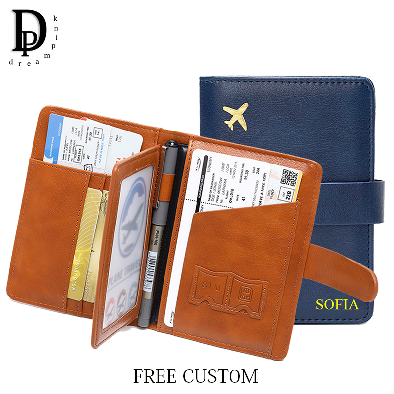 Travel Accessories Wallet - Portfel podróżny na paszport z własnymi