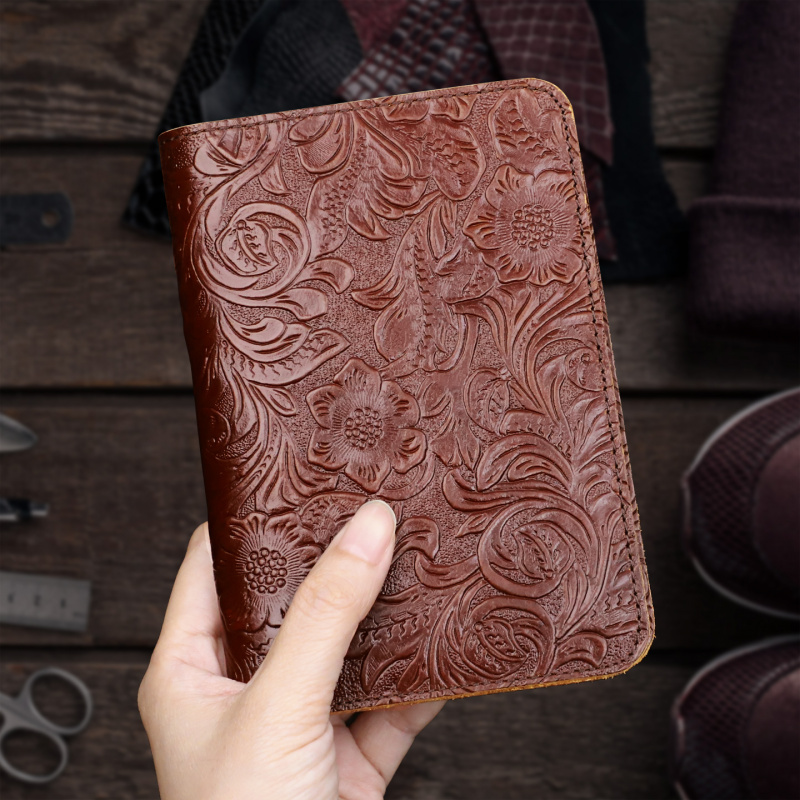 Travel Accessories Wallet - Etui na paszport z prawdziwej skóry,