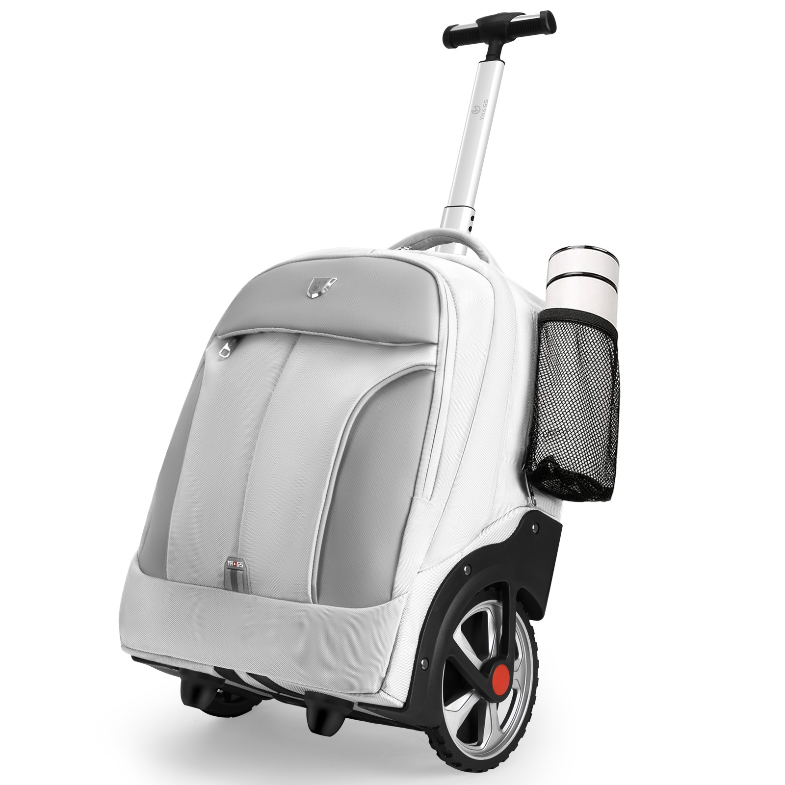 Luggage Wheel Replacement - Plecak na kółkach z walizką, torba