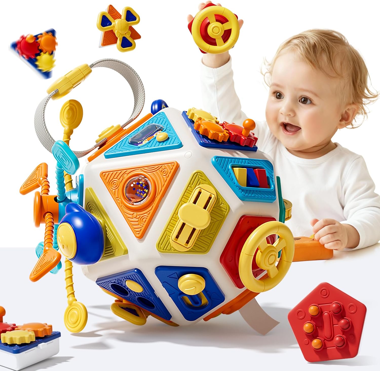 Travel Accessories For Baby - Kostka aktywności dla niemowląt, zabawki sensoryczne