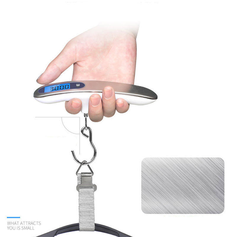 Travel Accessories Display - Przenośna waga cyfrowy wyświetlacz LCD 110lb/50kg