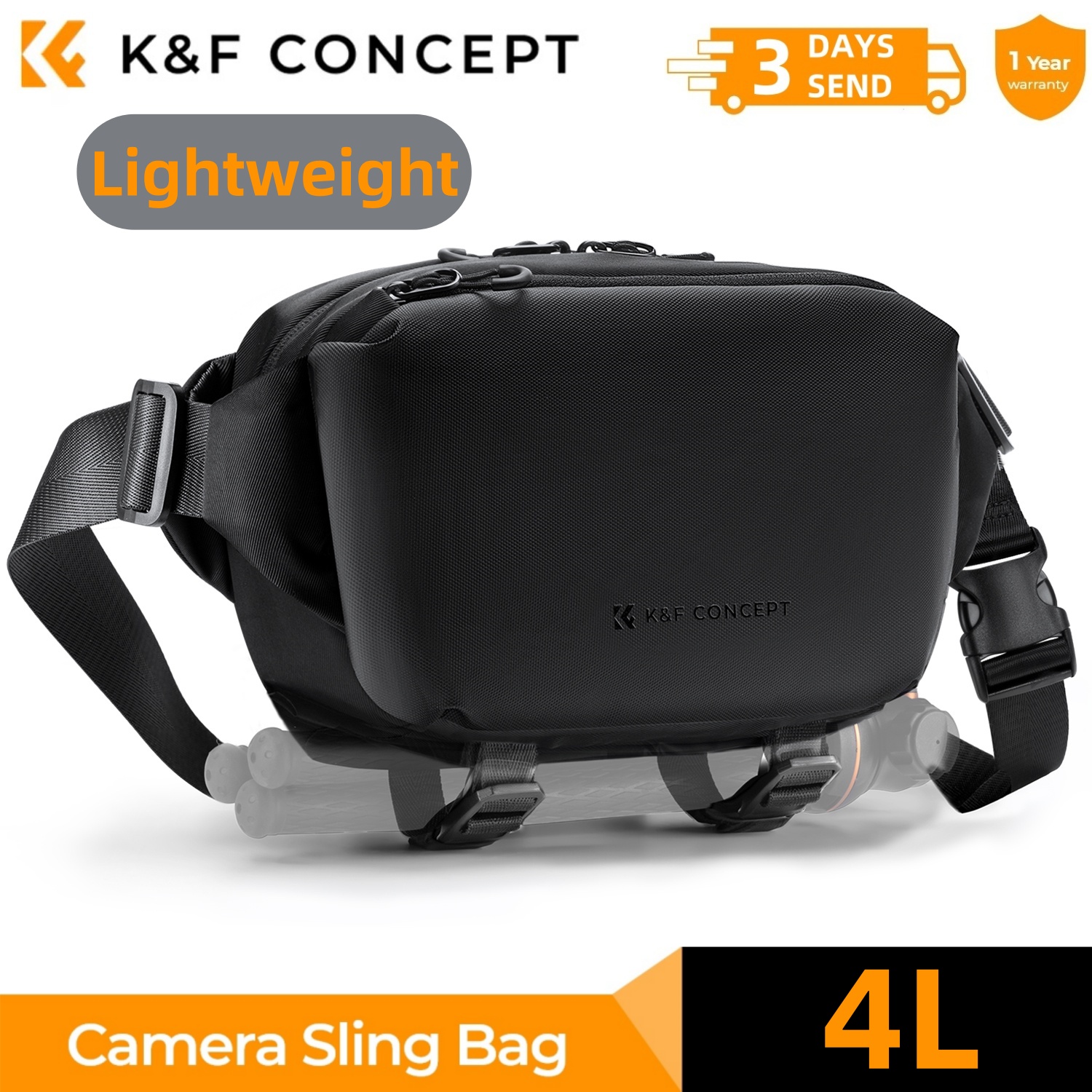 Camera Bag Travel - Torba na aparat K&F CONCEPT 4L,