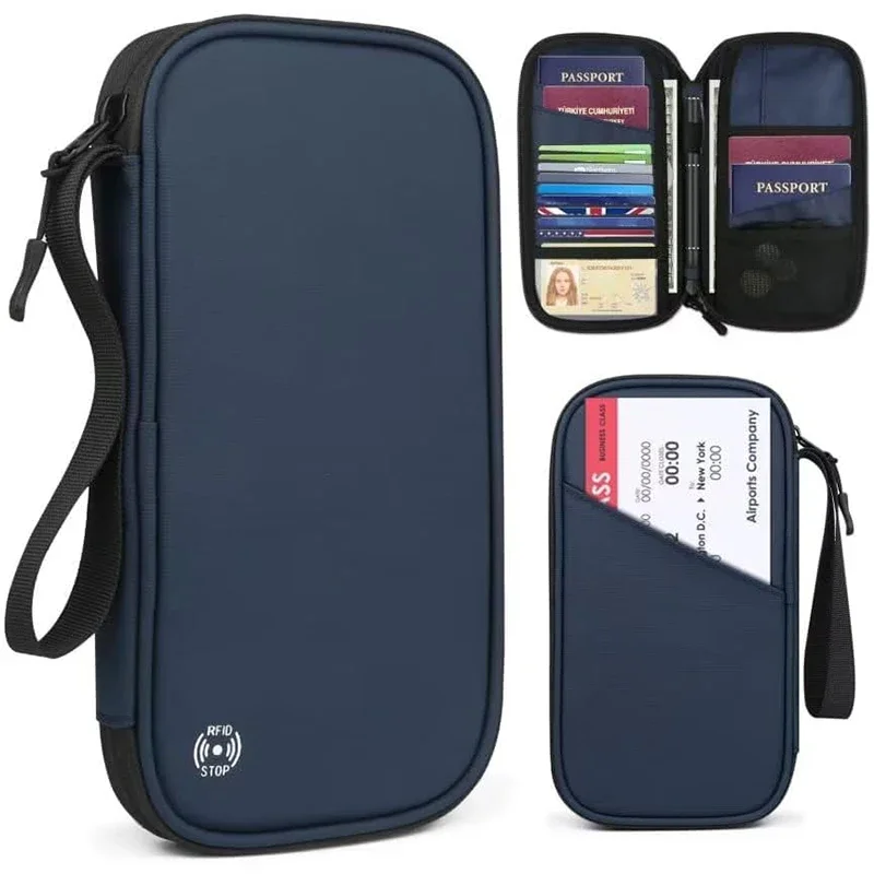 Travel Accessories Wallet - Lekki pokrowiec na paszport podróżny dla