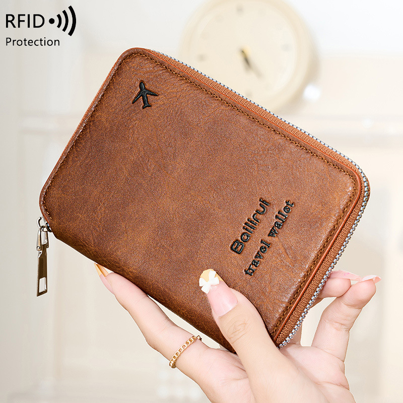 Travel Accessories Bag For Men - Nowy Portfel na Paszport Podróżny Męski