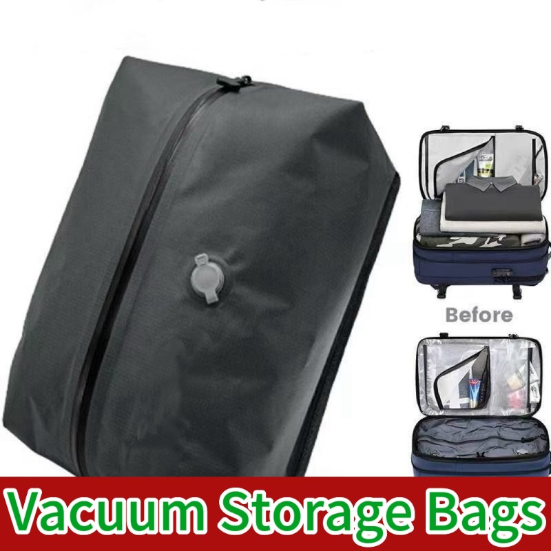 Compression Bag Vacuum - Worki do przechowywania próżniowego, niezbędnik podróżny,