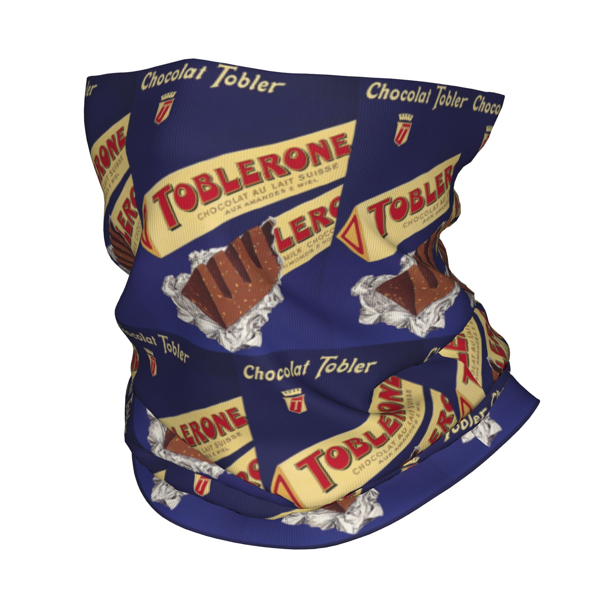 Travel Accessories Neck - Czekolada Toblerone 1959 Tim Print Bandana