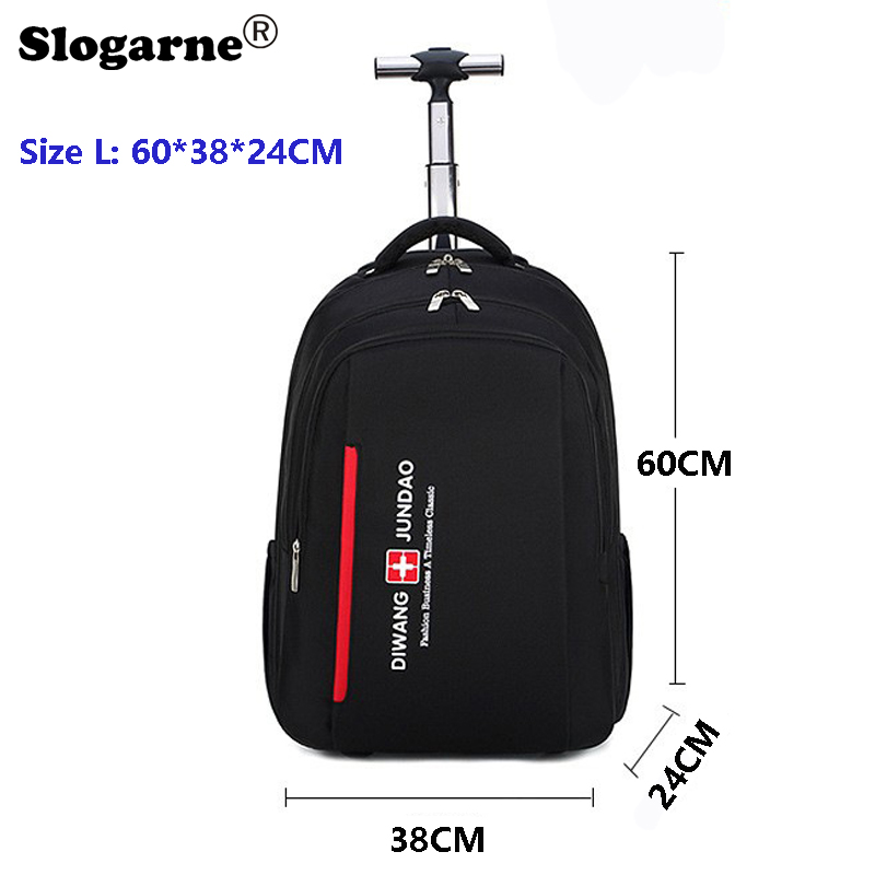 Travel Accessories Bag For Men - Męska torba biznesowa na kółkach, duża