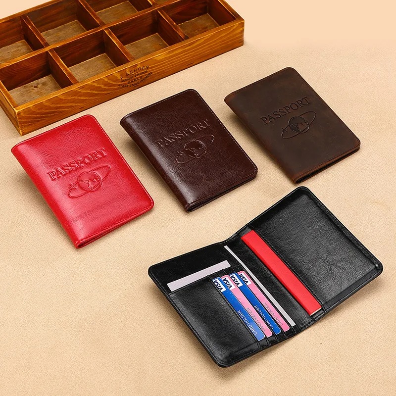 Unisexowa skórzana okładka na  – Travel Accessories Wallet recenzja i cena