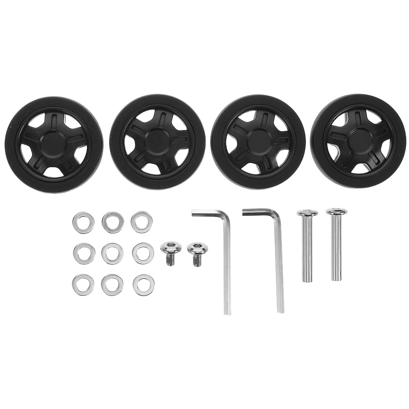 4 sztuki – uniwersalny zestaw  – Luggage Wheel Replacement recenzja i cena