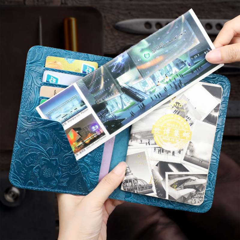 Etui na paszport z prawdziwej  – Travel Accessories Wallet recenzja i cena
