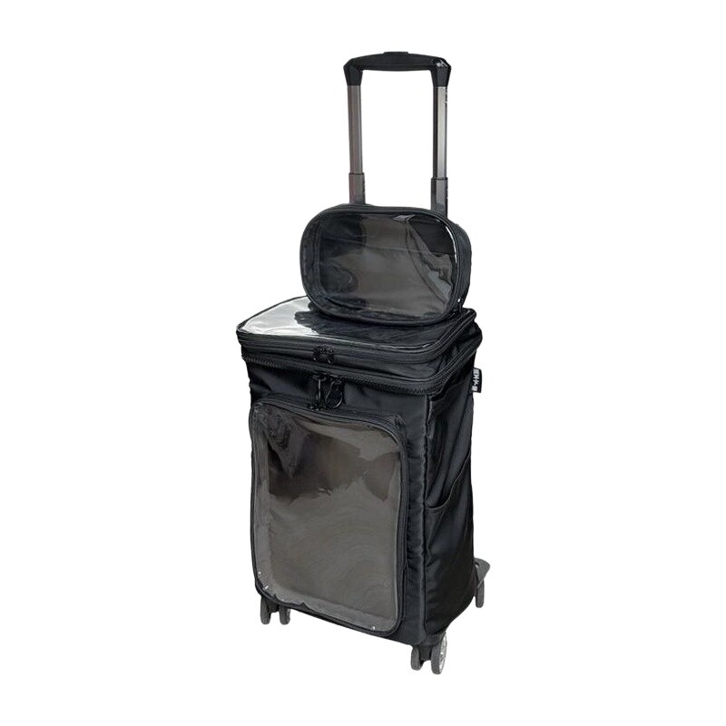 Przezroczysta walizka na kółka – Luggage Wheel Replacement recenzja i cena