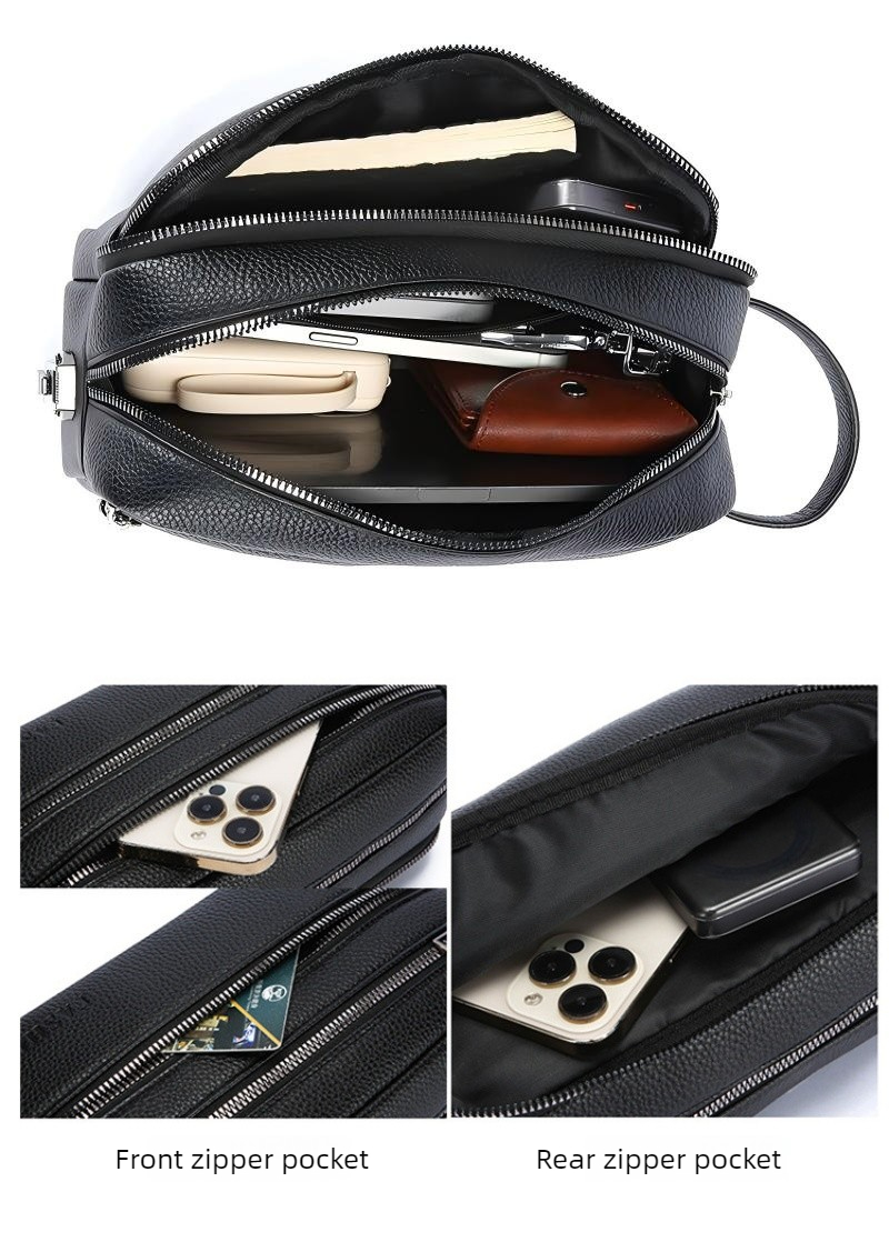 Męska torebka vintage typu clu – Travel Accessories Bag For Men recenzja i cena