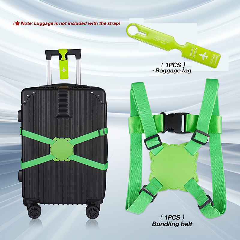 Zestaw 2 pasków do bagażu + za – Travel Accessories For Kids recenzja i cena