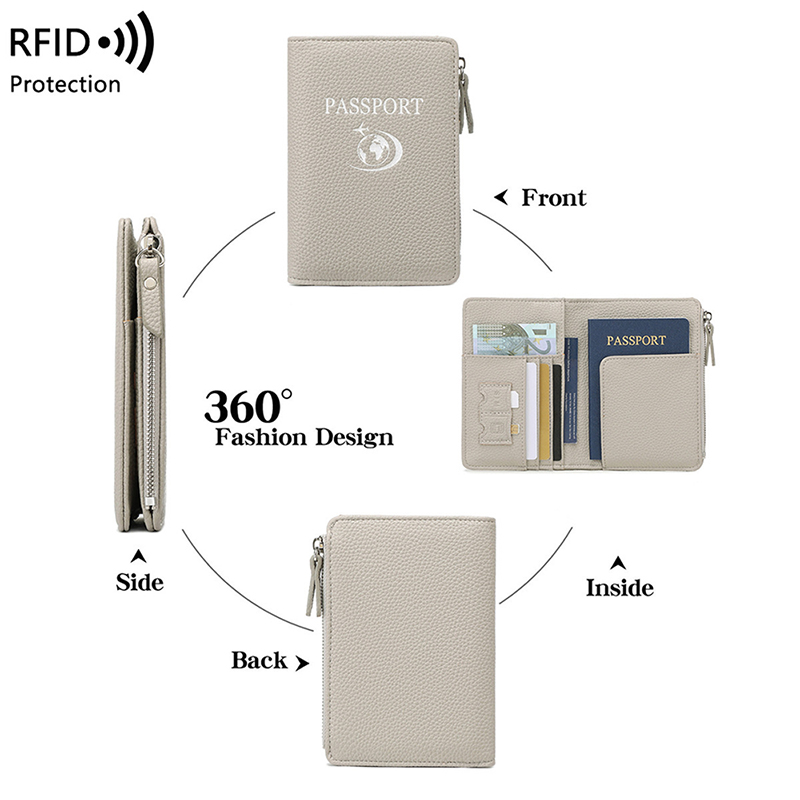 Damski etui na paszport z RFID – Travel Accessories Wallet recenzja i cena