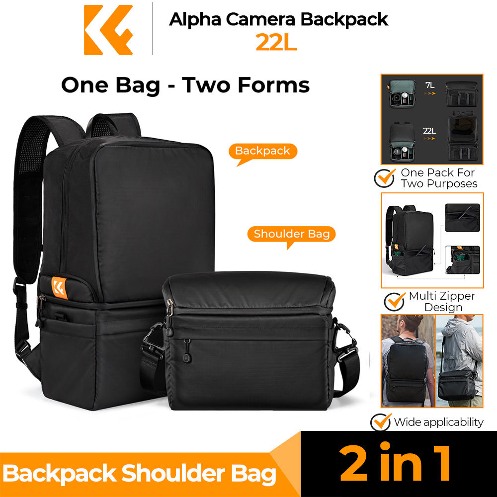 Plecak fotograficzny K&F CONCE – Camera Bag Travel recenzja i cena