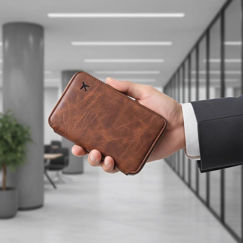 Etui na paszport z zamkiem bły – Travel Accessories Organizer Case recenzja i cena