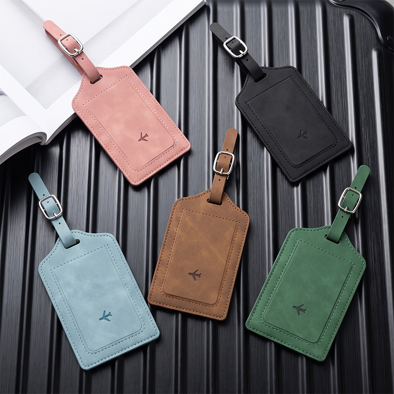 1 szt. etykieta na bagaż z PU  – Travel Accessories Bag For Men recenzja i cena