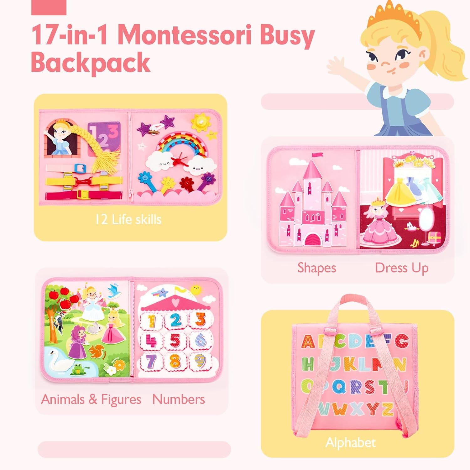 Zabawki dla maluchów Montessor – Travel Accessories For Baby recenzja i cena