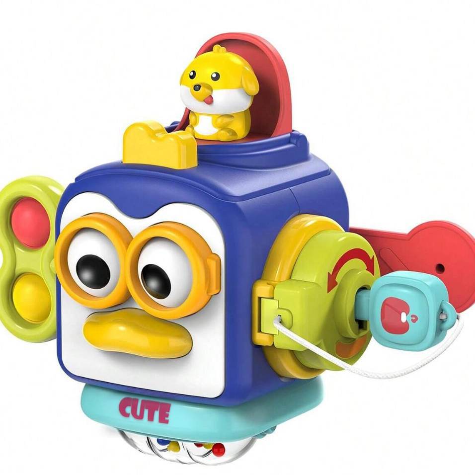 Baby Busy Board Cube Montessor – Travel Accessories For Baby recenzja i cena