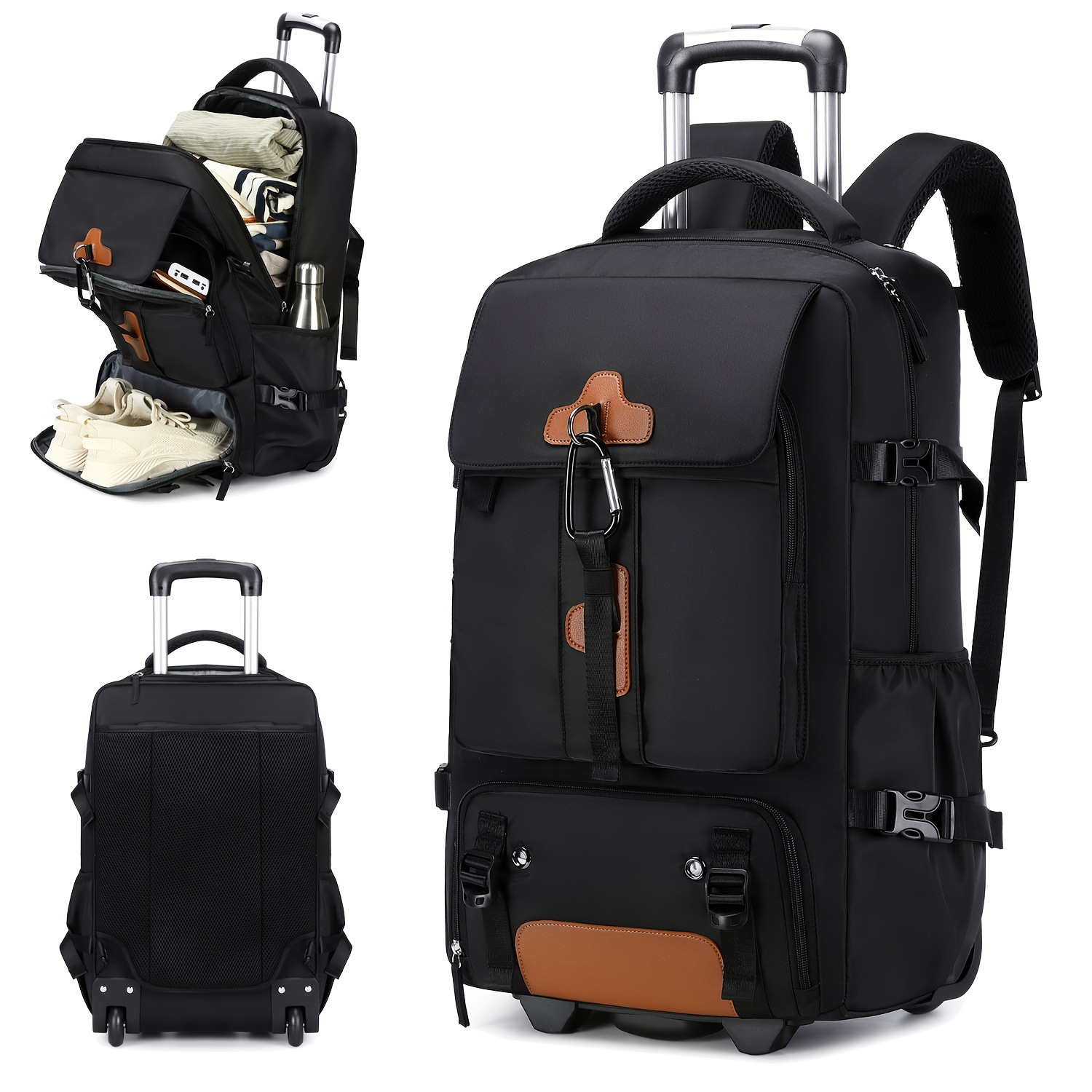 Plecak na kółkach o dużej poje – Travel Accessories Bag For Men recenzja i cena