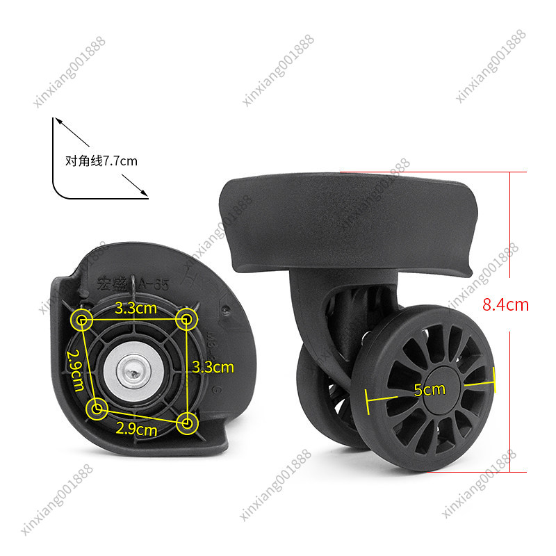 Kółka obrotowe 360 stopni A-65 – Luggage Wheel Replacement recenzja i cena