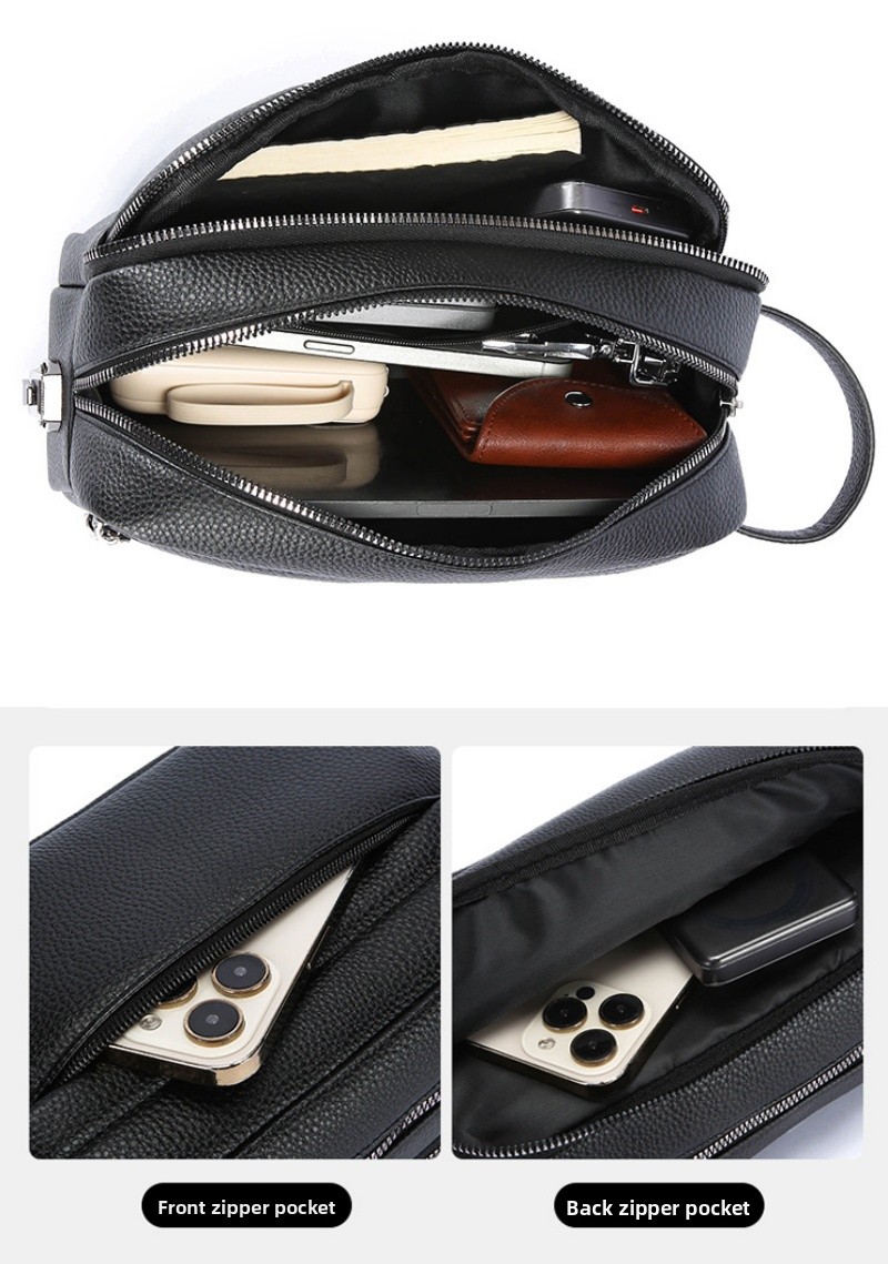 Męska torebka vintage typu clu – Travel Accessories Bag For Men recenzja i cena