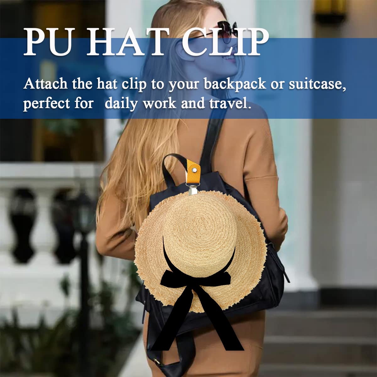 Klips do kapelusza ze skóry PU – Travel Accessories Bag For Men recenzja i cena