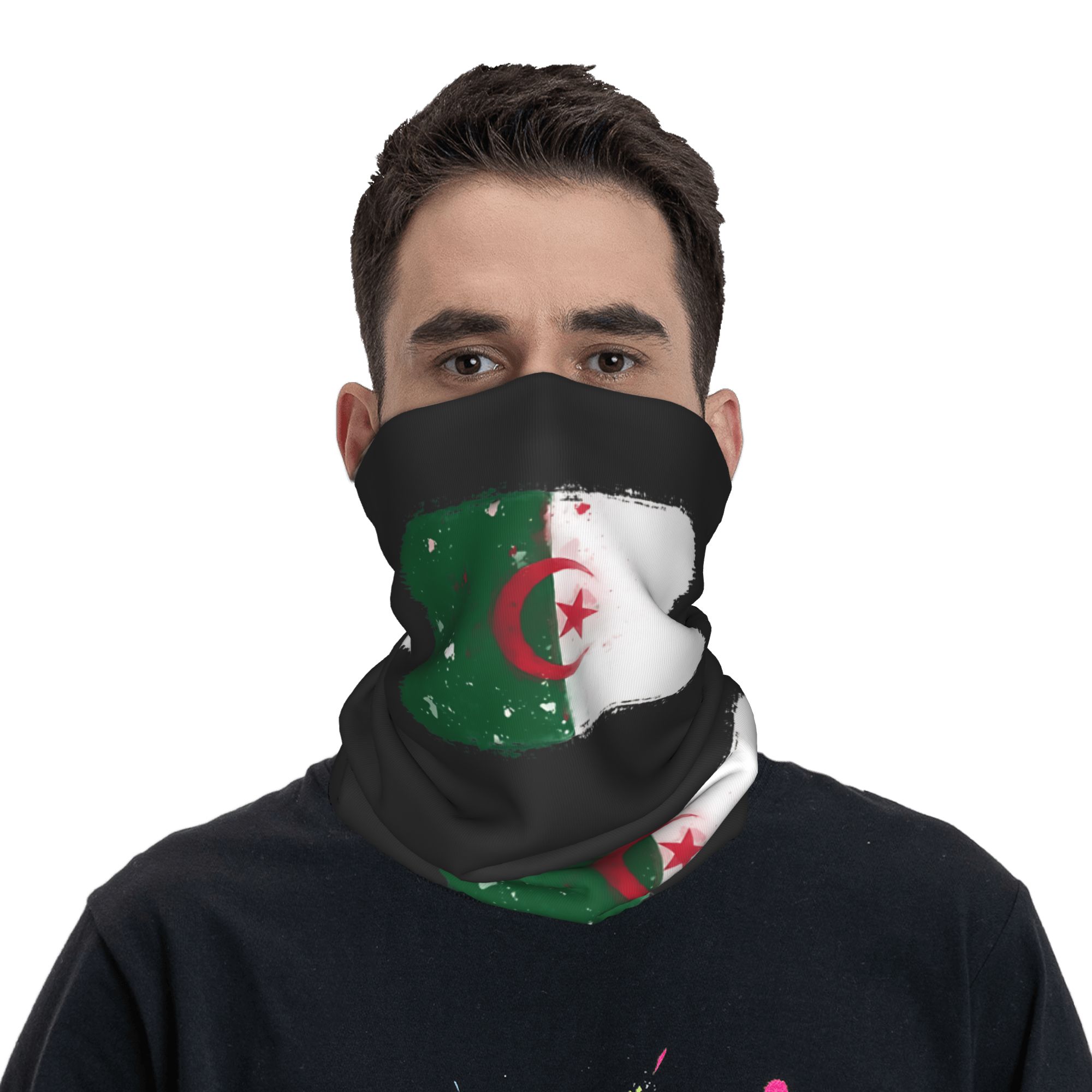 Bandana z flagą Algierii Retro – Travel Accessories Neck recenzja i cena